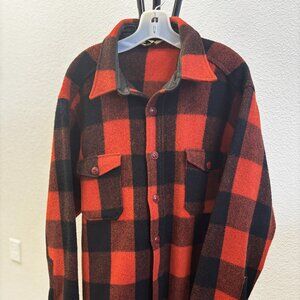 Men’s Woolrich Buffalo Plaid Shirt Jacket – Size XL
